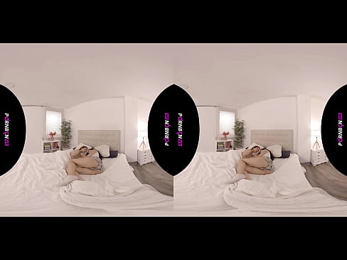 ❤️ PORNBCN VR Lilesbiene tse peli tse nyane li tsoha li lla ka 4K 180 3D virtual reality Geneva Bellucci Katrina Moreno ❤️❌ ﹏